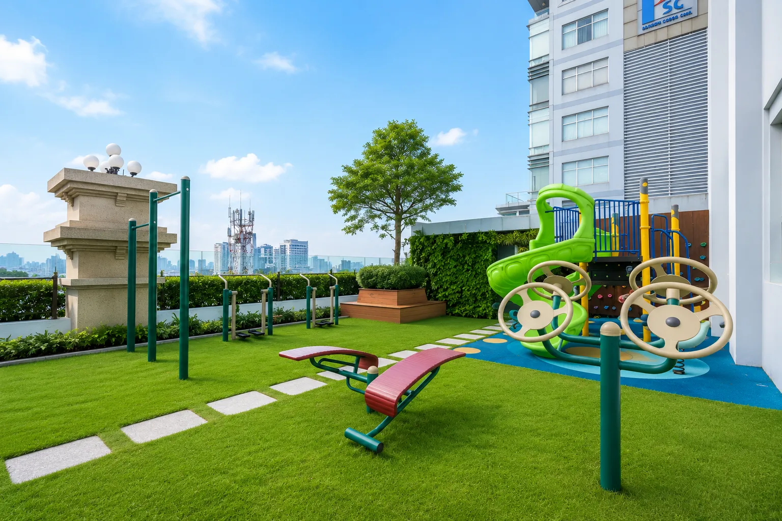 Luminous Urban Garden